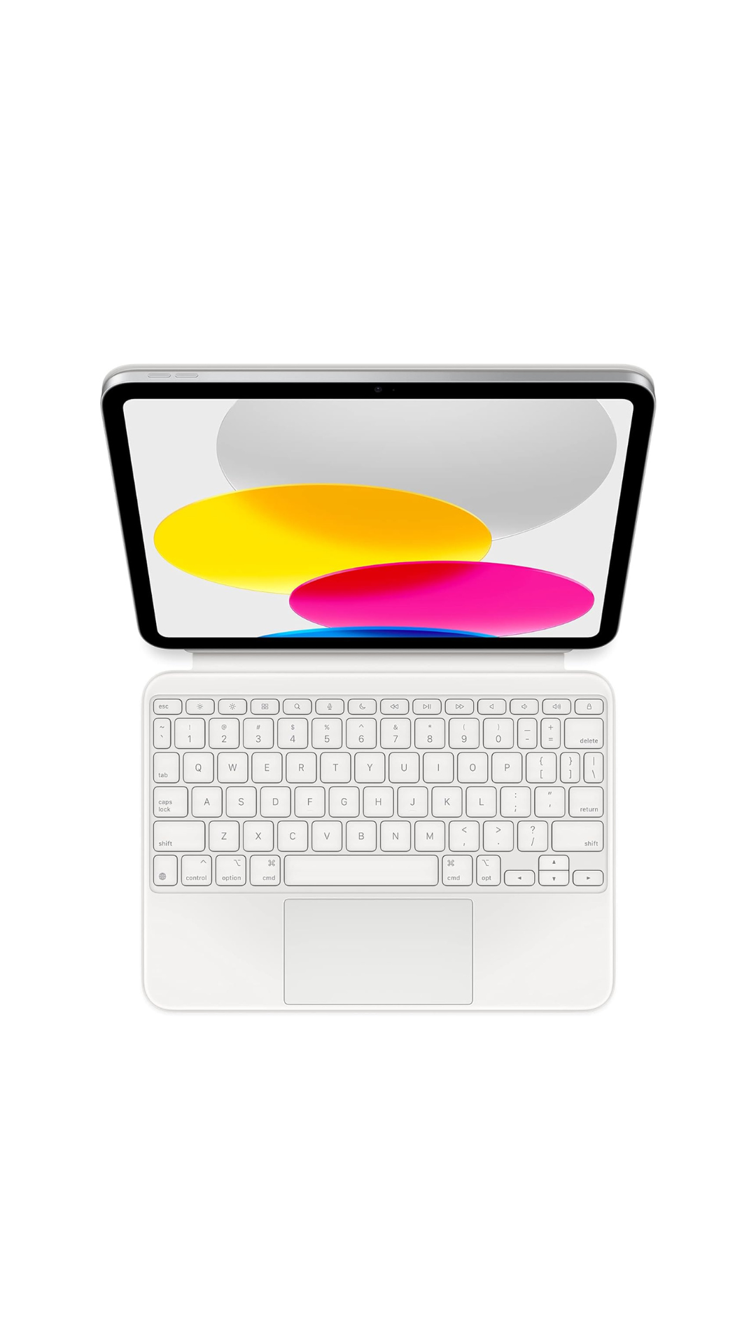 Apple Magic Keyboard Folio: teclado y funda para iPad (10ª generación) Blanco