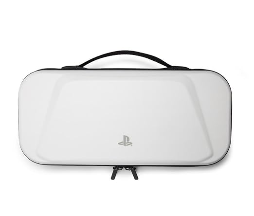 PowerA Carcasa rígida blanca para PlayStation Portal Remoto, con licencia oficial