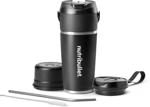 nutribullet Batidora portátil con vaso aislante, inalámbrico
