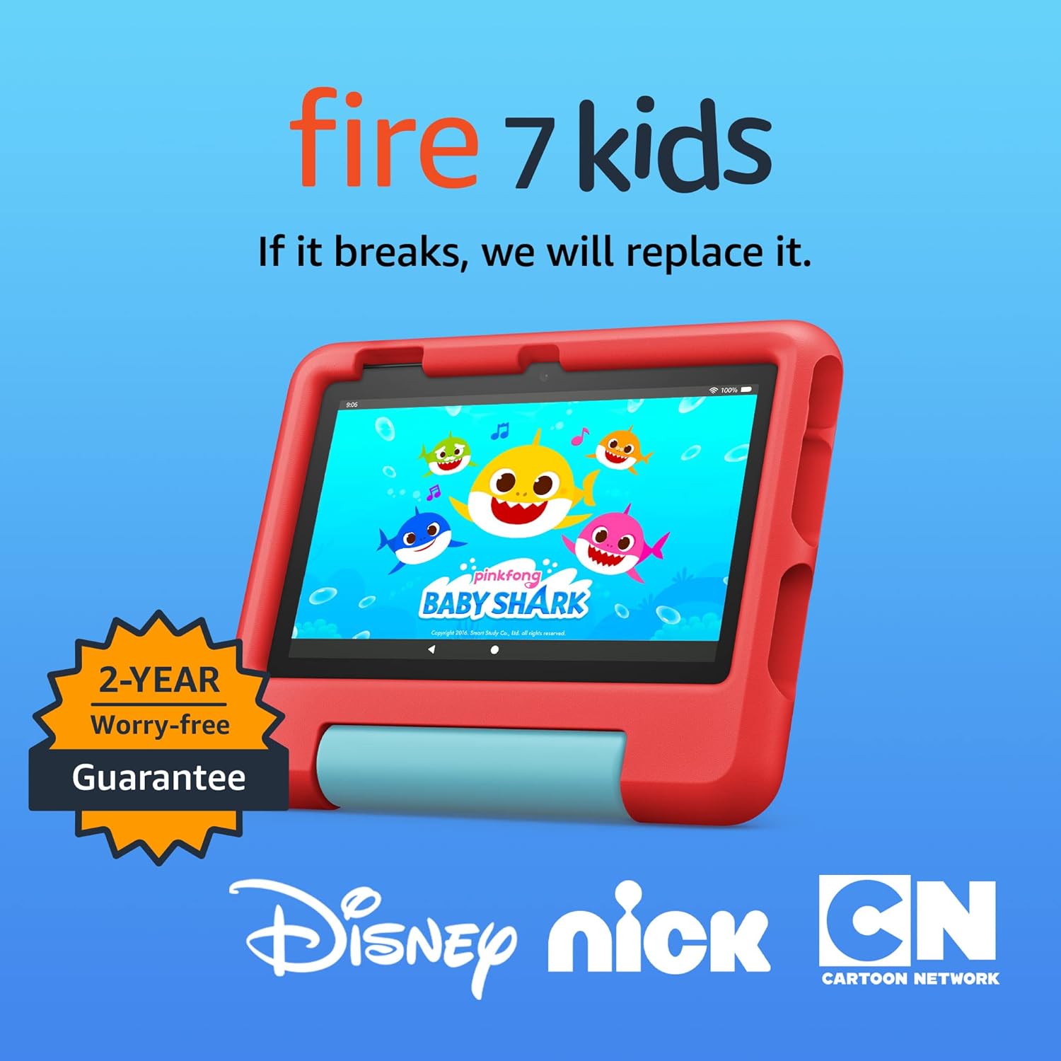 Amazon Tablet Fire 7 Kids, 7" 16GB