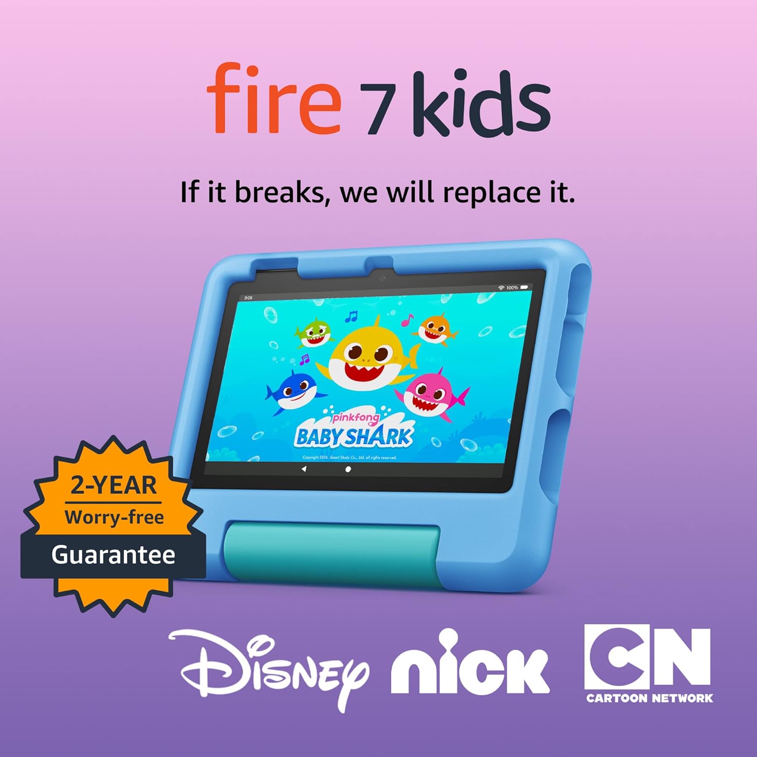 Amazon Tablet Fire 7 Kids, 7" 16GB