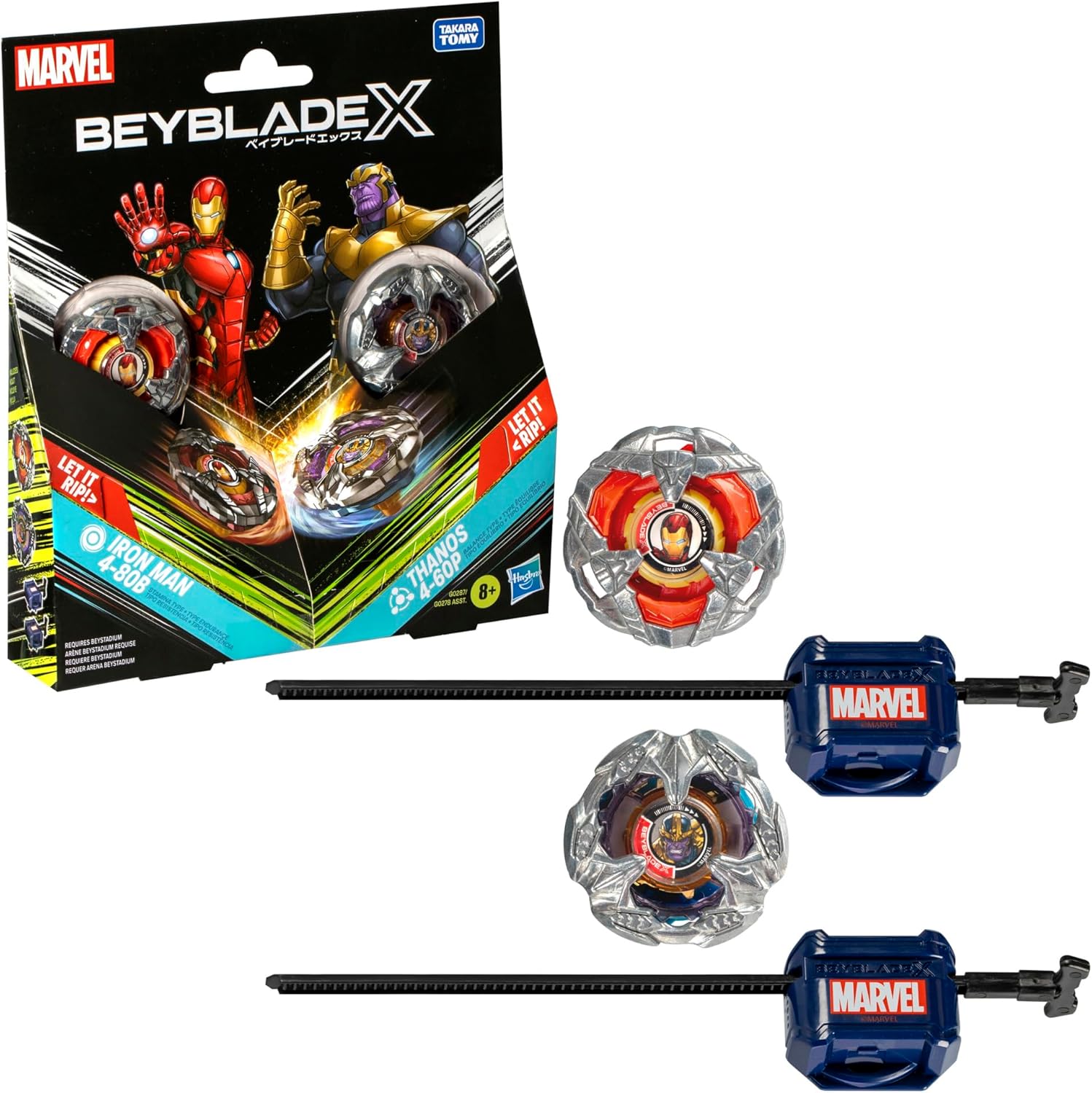 Beyblade BBX Thanos Iron Man