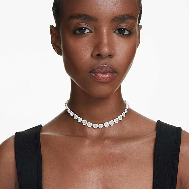 Swarovski Ariana Grande Collection, Clear Crystal &amp; Pearls
