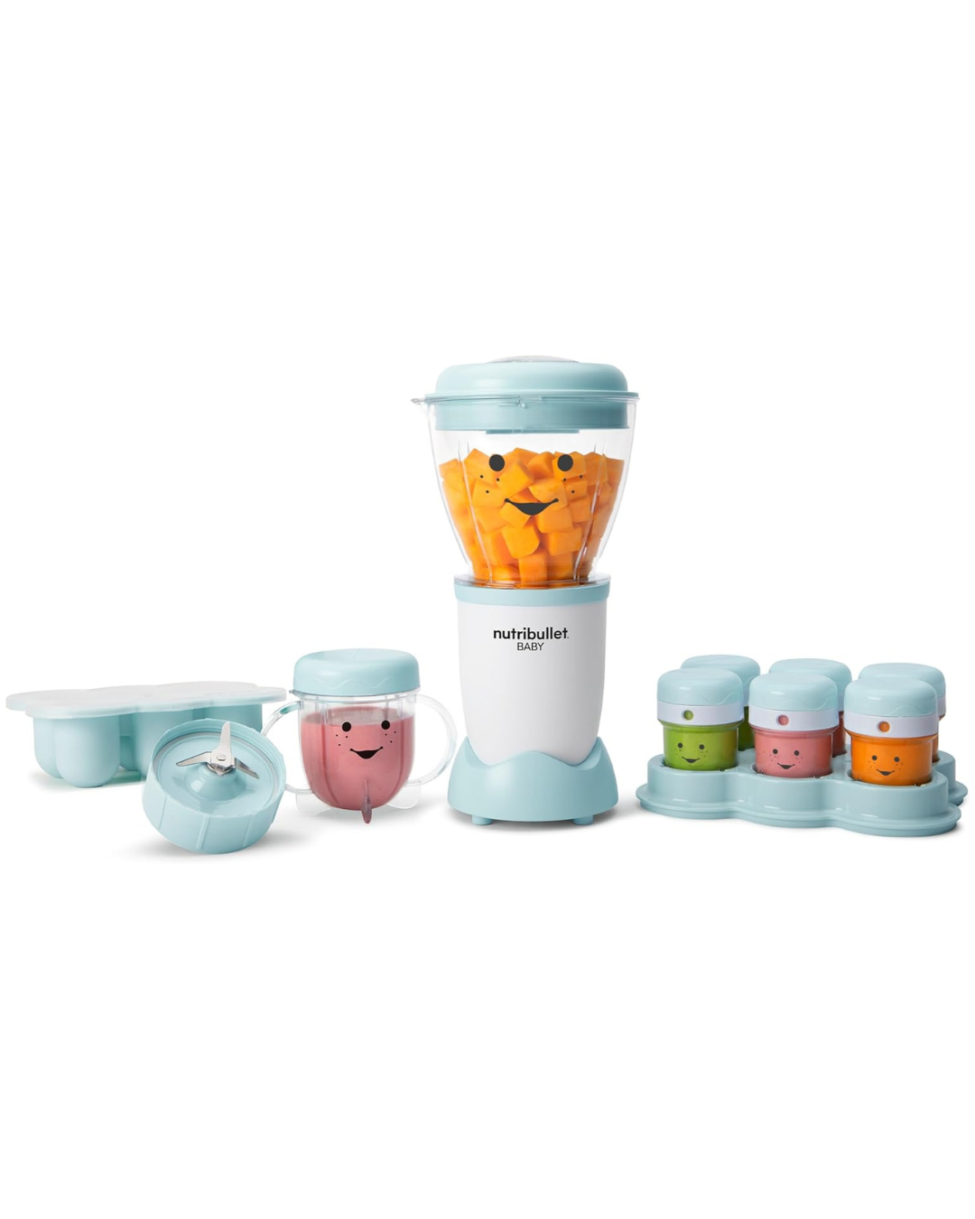 NutriBullet NBY-50100 Baby - Sistema completo de preparación de alimentos para bebés