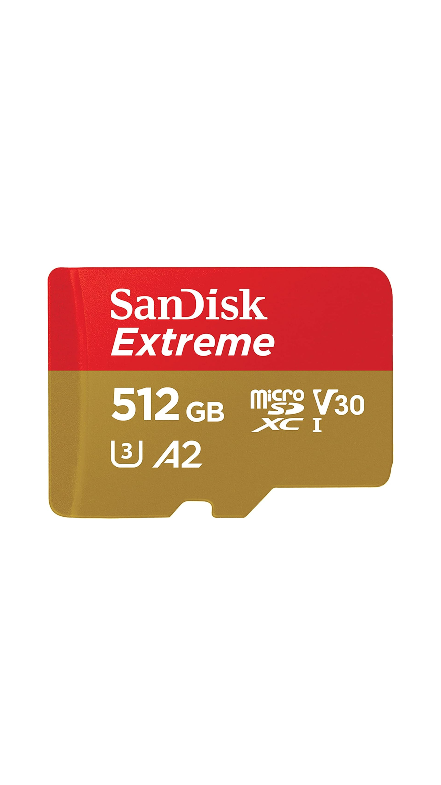 SanDisk Tarjeta de memoria Extreme microSDXC UHS-I 512GB