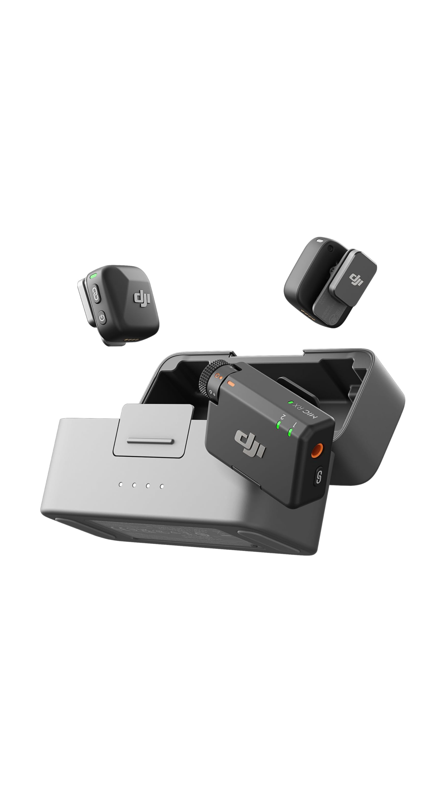 DJI Mic Mini (2 TX + 1 RX + estuche de carga)